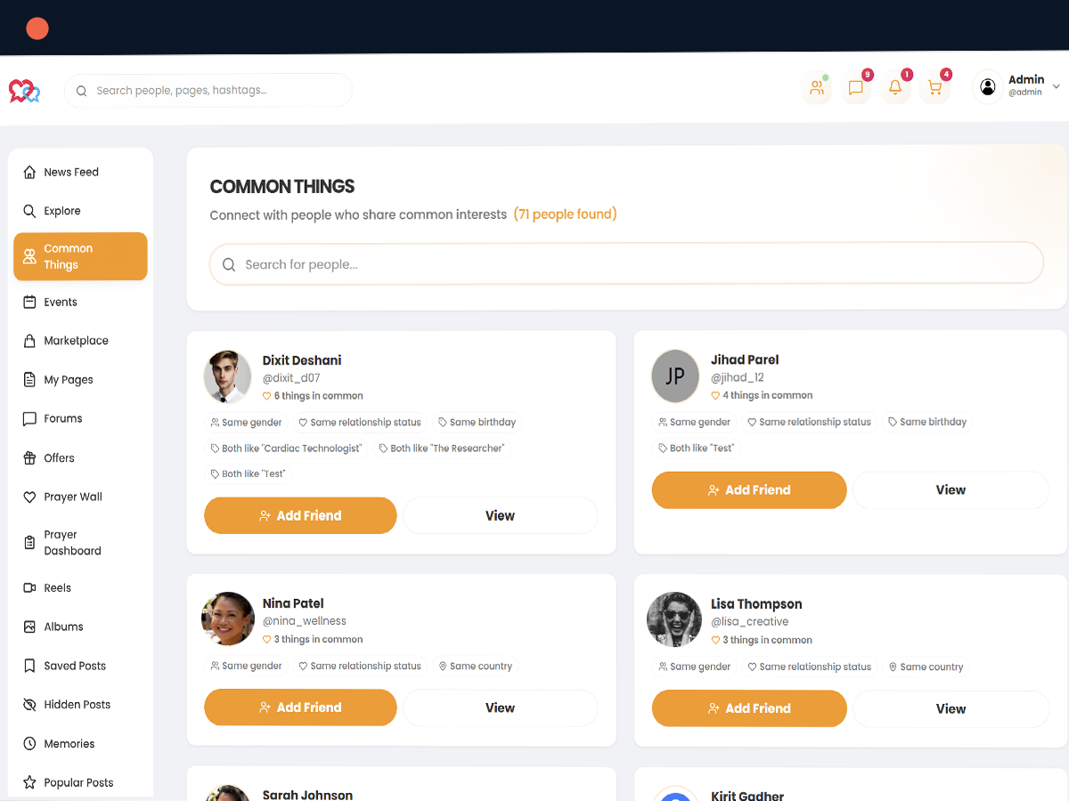 Heartlynks member profile