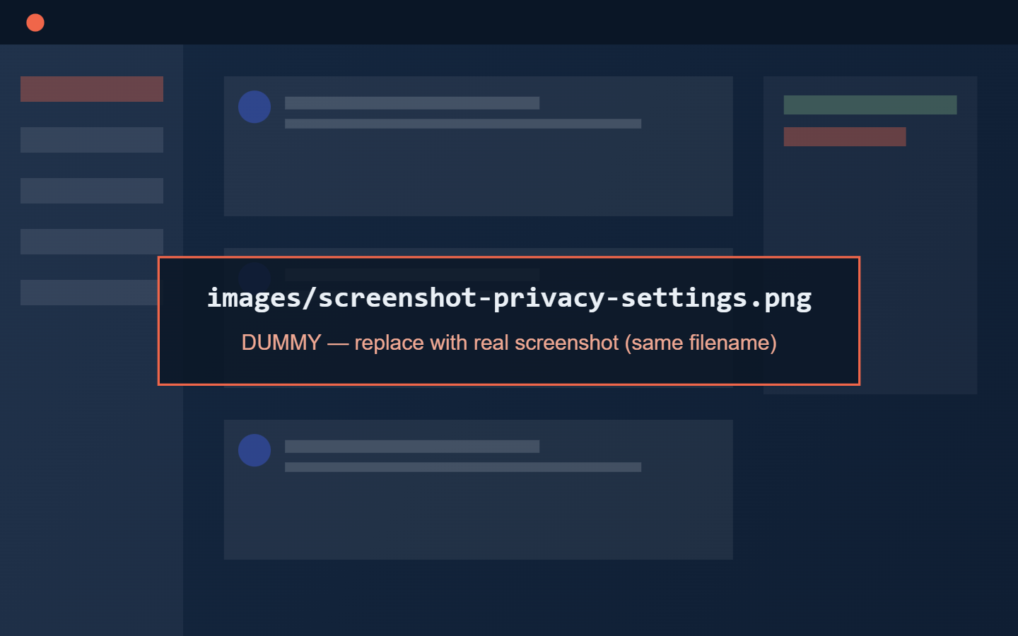Heartlynks privacy settings